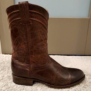 JRC & Sons Men's Mad Dog Goat Leather Roper Boot